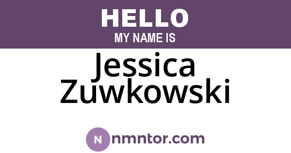 Jessica Zuwkowski