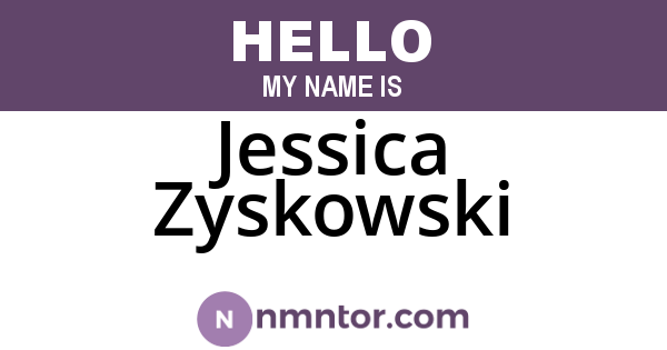 Jessica Zyskowski