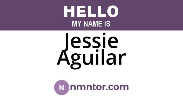 Jessie Aguilar