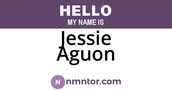 Jessie Aguon
