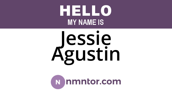 Jessie Agustin