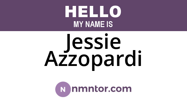 Jessie Azzopardi