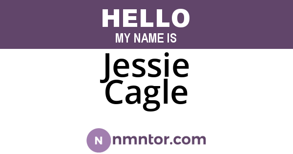 Jessie Cagle