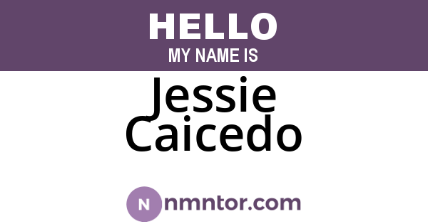 Jessie Caicedo