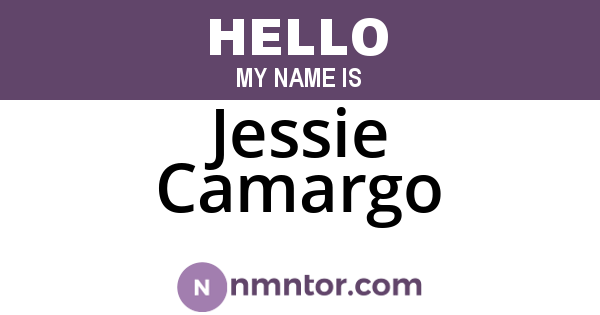 Jessie Camargo