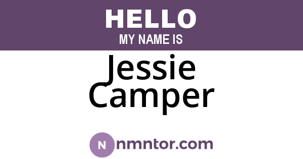 Jessie Camper