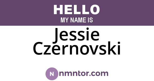Jessie Czernovski