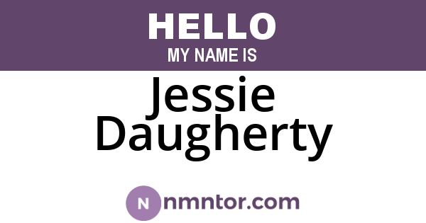 Jessie Daugherty