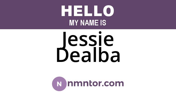 Jessie Dealba