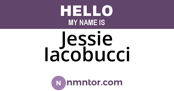 Jessie Iacobucci
