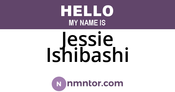 Jessie Ishibashi