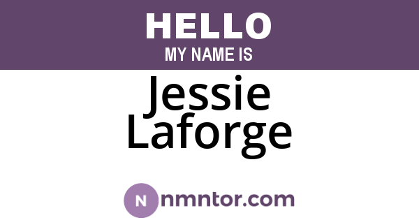 Jessie Laforge