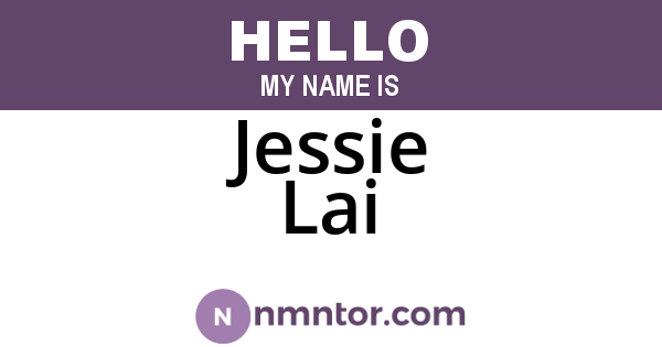 Jessie Lai