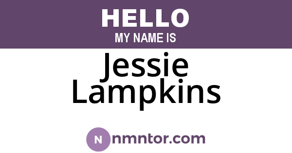 Jessie Lampkins