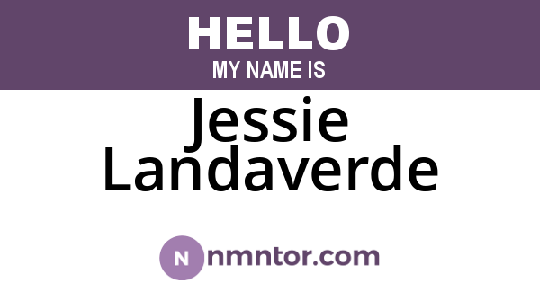Jessie Landaverde