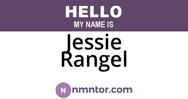 Jessie Rangel