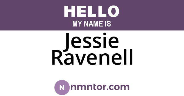 Jessie Ravenell