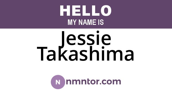 Jessie Takashima