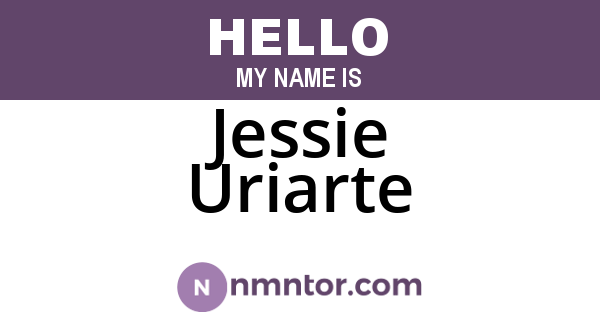 Jessie Uriarte