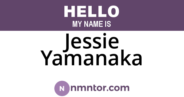 Jessie Yamanaka