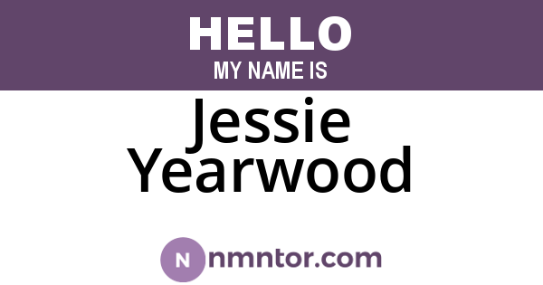 Jessie Yearwood