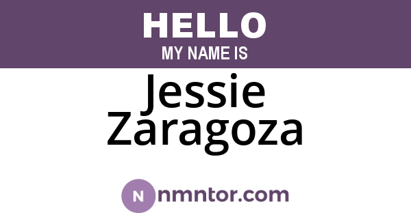 Jessie Zaragoza