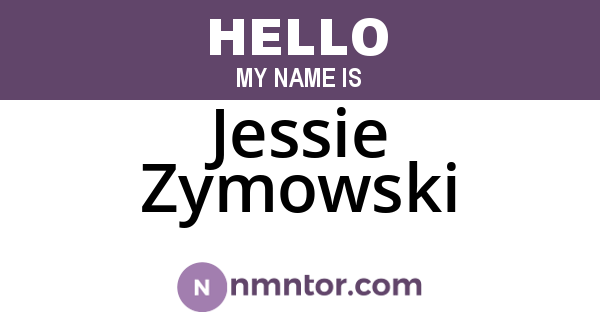 Jessie Zymowski