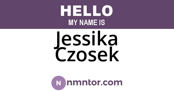 Jessika Czosek
