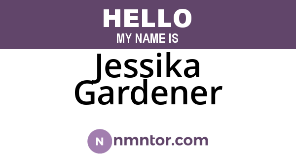 Jessika Gardener