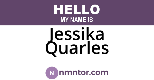 Jessika Quarles