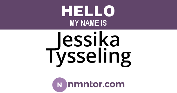 Jessika Tysseling