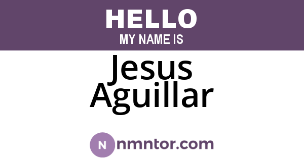 Jesus Aguillar