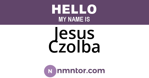 Jesus Czolba