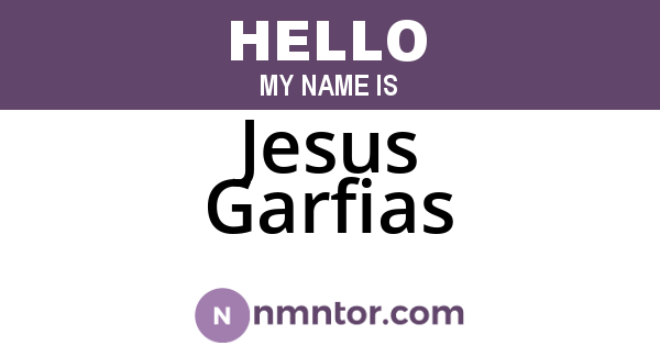 Jesus Garfias