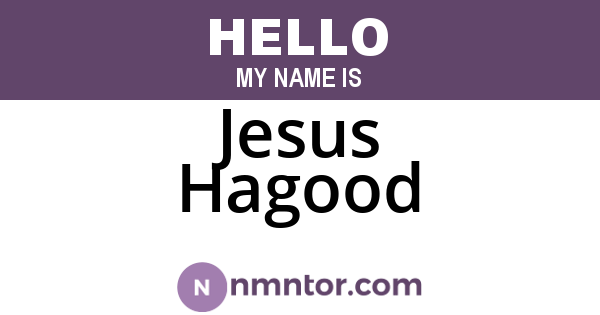 Jesus Hagood