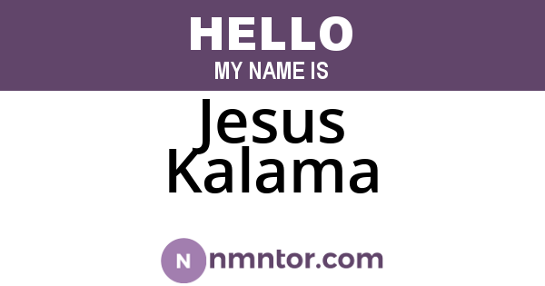 Jesus Kalama