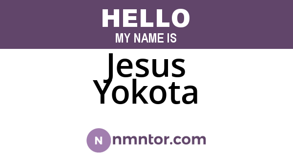 Jesus Yokota