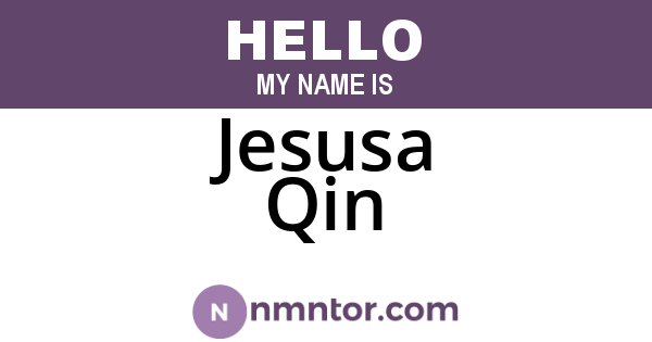 Jesusa Qin