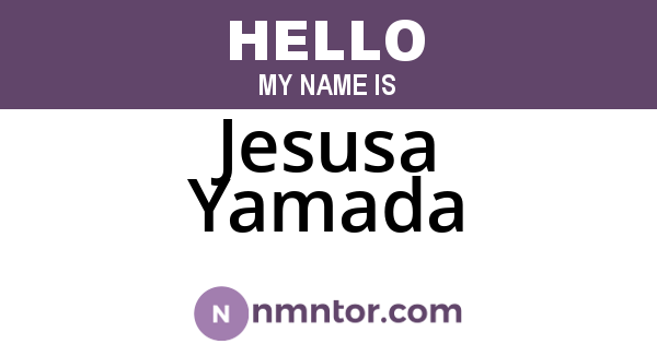 Jesusa Yamada