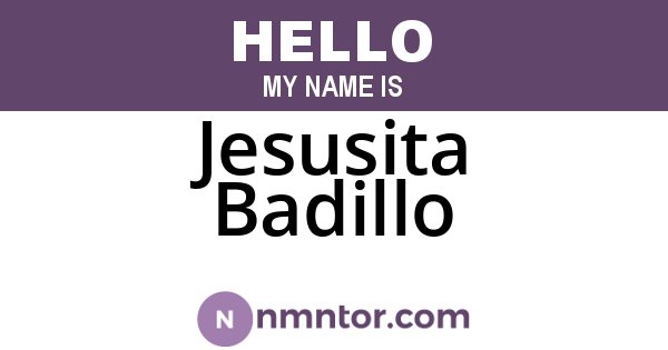 Jesusita Badillo