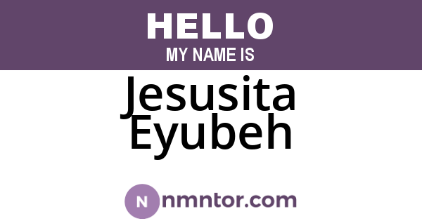 Jesusita Eyubeh