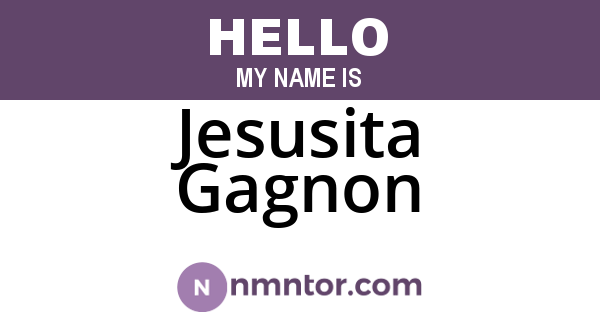 Jesusita Gagnon