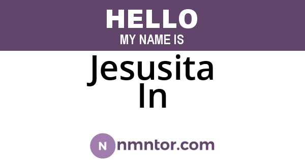 Jesusita In