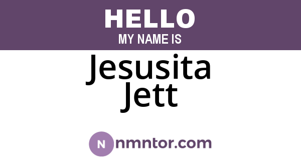 Jesusita Jett