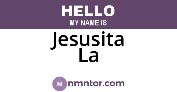 Jesusita La