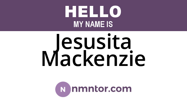 Jesusita Mackenzie