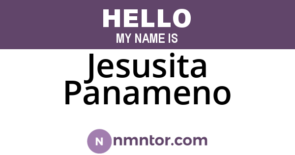 Jesusita Panameno