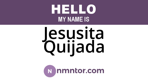 Jesusita Quijada