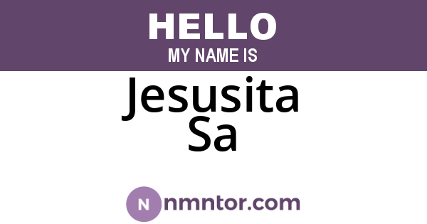 Jesusita Sa