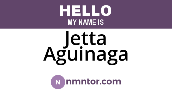 Jetta Aguinaga
